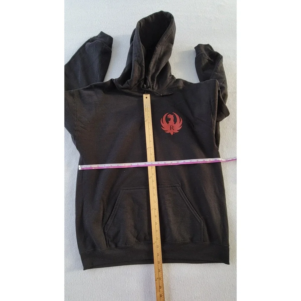 Gildan Ruger Firearms graphic hoodie Color Black Size L NWT - Picture 4 of 10